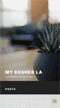 Mobile Screenshot of mykosherla.com