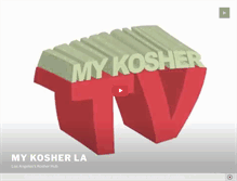 Tablet Screenshot of mykosherla.com